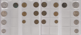 Group of Lithuanian, Russian, Yugoslavian coins (11)
Various condition. Sold as is, no returns. Lithuania 1 Litas, 2 Litu, 5 Litai 1925. KM 76, 77, 78...