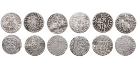 Polish-Lithuanian Commonwealth & Duchy of Prussia (6)
Various condition. Polish-Lithuanian Commonwealth (Bydgoszcz) 1½ Groschen / Półtorak 1620s (4) –...