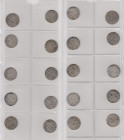 Group of Polish-Lithuanian Commonwealth 1½ Groschen (7), City of Elbing 1 Dreipölker (3)
Various condition. Polish-Lithuanian Commonwealth (Bydgoszcz)...