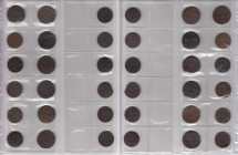 Group of Sweden coins (18)
Various condition. Sold as is, no returns. 1/4 Öre (7) - Christina (1632-1654); 1/6 Öre Silvermynt (11) - Karl XI (1660-169...