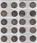 Group of Sweden Silver Award Medal ND (1821/1926) - Royal Academy of Agricultural Sciences - Carl XIV Johan (1818-1844) (10)
Various condition. This g...