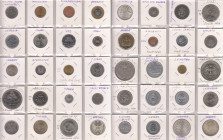 Collection of World coins 1921-2003 (60)
Various condition. Coins from various countries of Asia (20 countries), Europe (18 countries), Australia and ...