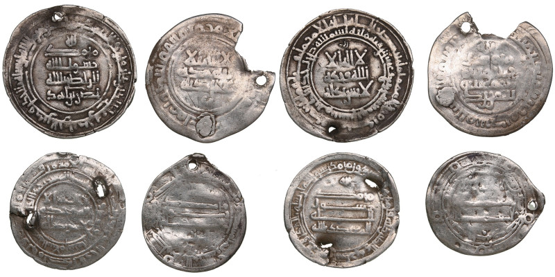 Abbasid AR Dirham (2), Samanid AR Dirham (1), Imitation of Samanid AR Dirham (1)...