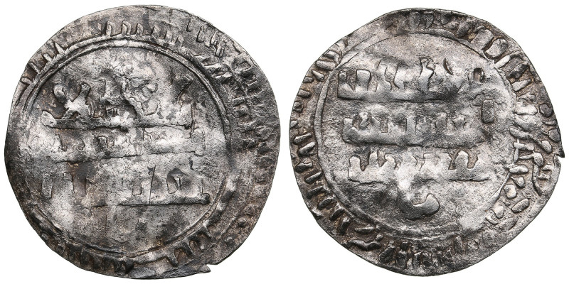 Eastern European imitation of Kufic Dirham ND (c. 980-1030)
2.14g. 25mm. VF/VF. ...