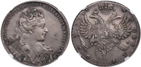 Russia Rouble 1731 - Anna Ioannovna (1730-1740) - NGC AU DETAILS
Cleaned, but still very attractive coin. Charming exemplar, sharply detailed and ador...