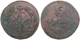 Russia (Krasny mint) 2 Kopecks 1763 MM - Catherine II the Great (1762-1796)
19.51g. AU/AU. Beautiful specimen with perfect relief details and some tra...