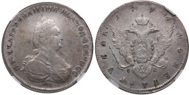 Russia Rouble 1796 СПБ-IC - Catherine II (1762-1796) - NGC AU 50
Only 9 coins certified finer by NGC. Beautiful specimen with mint luster. While coins...