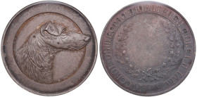 Russia Grand Prize Silver Medal ND (1900-1917) - Russian Society of Devotees of Fox-Terriers and Dachshunds - NGC MS 62
An outstanding example with fi...
