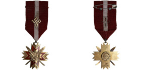 Latvia Silver Badge of Honor – Central Statistical Office 1st Class
17.79g. 36mm. Before 1940.