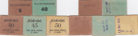 Estonia/Russia Klosterhof Mansion 35-50 (5), Local Notes.
Various.