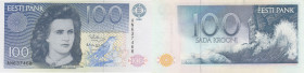 Estonia 100 Krooni 1992
AU. Pick 74b.