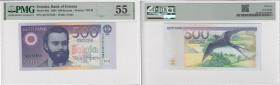 Estonia 500 Krooni 1994 - PMG 55 About Uncirculated
Pick 80a.
