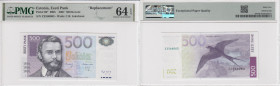 Estonia 500 Krooni 2007 - Replacement - PMG 64 EPQ Choice Uncirculated
Pick 89*.