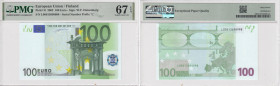 Finland (EU) 100 Euro 2002 - PMG 67 EPQ Superb Gem Unc
Pick 51.
