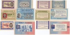 France 0,5-20 Francs 1941 Bone de Solidarite (6)
AU/UNC.