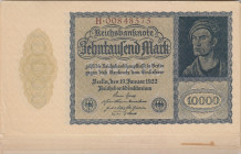 Germany 10 000 Mark 1922 (25)
AU. Pick 72.