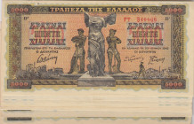 Greece 5000 Drachmai 1942 (20)
AU. Pick 119.