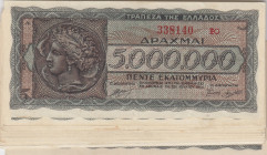 Greece 5 000 000 Drachmai 1944 (20)
AU. Pick 128.
