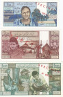 Mauritania 100,200,1000 Ougulya 1973 (3) Specimens
UNC Pick 1s-3s.