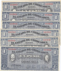 Mexico 1 Peso 1914 (6) Chihuahua
AU. Pick S530.