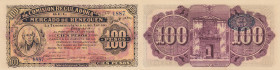 Mexico 100 Pesos 1915 Yucatan
UNC. Pick 1125.