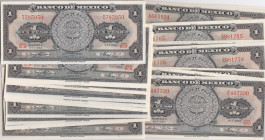 Mexico 1 Peso 1965 & 1967(20+20)
UNC. Pick 59i,j.