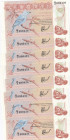 Suriname 2 1/2 Gulden 1978 (12) Sequential #
UNC. Pick 118b.