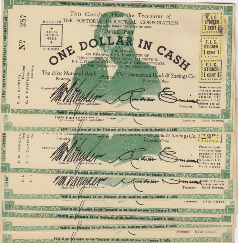 USA 1 Dollar In Cash 1936 - Script (12)
VF.