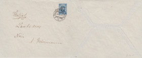 Estonia. 15/7 Kop Rakvere Postal Stationery, expertized by Eichenthal
Mich U1BII. Sold as is, no returns. 