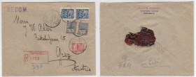 Postal history envelope - Estonia. Imperforate stamps on cover
Sold as seen, no returns.