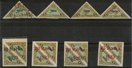 Estonia airmail stamp set
Old airmail stamps. Included all overprinted values 10, 15, 20, 45 Marka. Sold as seen, no returns.