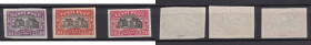 Estonia stamps Theater 30 & 70 Marka - with Certificate
Mi. No. 55, 56. PROOFs, Certificate by Löbbering or signed by K. Kokk. Rare. Sold as is, no re...