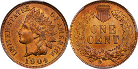 1904 Indian Cent. MS-65 RB (PCGS). CAC.
PCGS# 2218. NGC ID: 228Z.

Estimate: $275