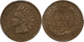 1909-S Indian Cent. EF-40 (PCGS).
PCGS# 2238. NGC ID: 2298.

Estimate: $500