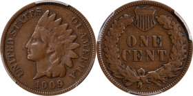 1909-S Indian Cent. VF-20 (PCGS).
PCGS# 2238. NGC ID: 2298.

Estimate: $425