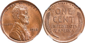 1912 Lincoln Cent. MS-64 RB (NGC).
PCGS# 2451. NGC ID: 22BA.

Estimate: $90