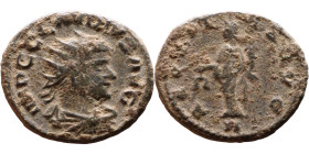Roman coin – Claudius II Gothicus (268-270) – Bilon Antoninianus

20mm 3,45g
