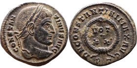Constantine I, The Great (306 - 337 AD). Follis. Obv.: Laureate head of Constantine right. Rev: VOT X X

18mm 2,84g
