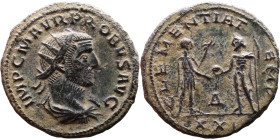 Roman coin – Probus (276-282) - Bilon Antoninianus

22mm 3,92g