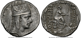 ARMENIAN KINGDOM. Tigranes II the Great (95-56 BC). AR tetradrachm (28mm, 15.80 gm, 1h). NGC Choice XF 3/5 - 3/5. Tigranocerta, ca. 80-68 BC. Diademed...
