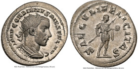 Gordian III (AD 238-244). AR antoninianus (24mm, 4.99 gm, 6h). NGC MS 5/5 - 4/5. Antioch, ca. 242-244. IMP GORDIANVS PIVS FEL AVG, radiate, cuirassed ...