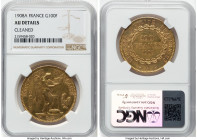 Republic gold 100 Francs 1908-A AU Details (Cleaned) NGC, Paris mint, KM858, Gad-1173a. HID09801242017 © 2024 Heritage Auctions | All Rights Reserved ...