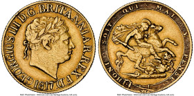 George III gold Sovereign 1817 XF45 NGC, Royal mint, KM674, S-3785. HID09801242017 © 2024 Heritage Auctions | All Rights Reserved www.HA.com/TexasAuct...