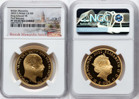 Elizabeth II gold Proof "King Edward VII" 100 Pounds (1 oz) 2022 PR70 Ultra Cameo NGC, S-BMGA4. Mintage: 610. British Monarchs series. First Releases....