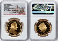 Elizabeth II gold Proof "King George I" 100 Pounds (1 oz) 2022 PR70 Ultra Cameo NGC, S-BMGA3. Mintage: 610. British Monarchs series. First Releases. A...
