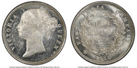British India. Victoria Pair of Certified Rupees 1840-(c or b) MS61 PCGS, Calcutta mint, KM458.2, S&W-3.33. HID09801242017 © 2024 Heritage Auctions | ...