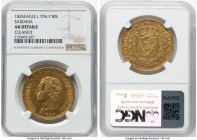 Sardinia. Carlo Felice gold 80 Lire 1826-(Eagle)-L AU Details (Cleaned) NGC, Torino mint, KM123.1, Fr-1132. HID09801242017 © 2024 Heritage Auctions | ...