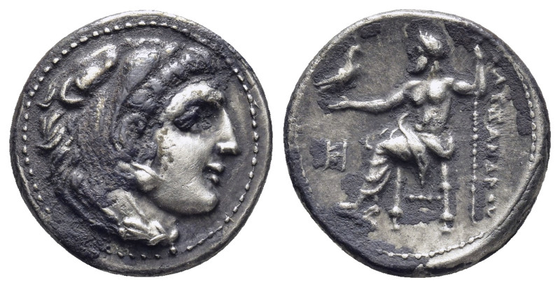 Macedonian Kingdom. Alexander III the Great. 336-323 B.C. AR drachm (17mm, 4.23 ...