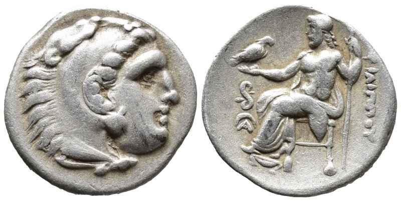 Kingdom of Macedon. Philip III Arrhidaios. Drachm. (17mm, 4.0 g) 336-323 a.C. La...