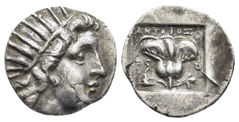 ISLANDS off CARIA, Rhodos. Rhodes. Circa 125-88 BC. AR Drachm (15mm, 2.87 g). Pl...